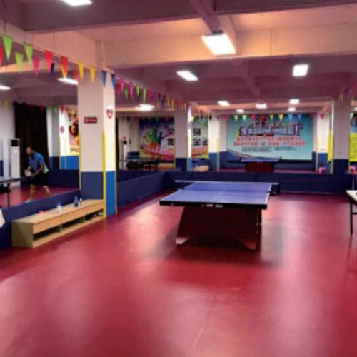 布紋PVC運動地膠